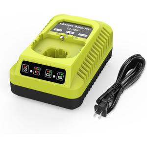 P117 P118 18V Rapid Charger Replacement for Ryobi Battery Charger Compatible with P102 P108 P189 P197 P103 P105 P107 P190 P191