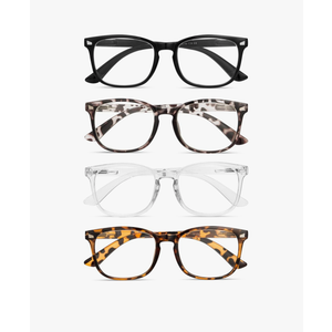 BLS BLUES Reading Glasses for Women/Men, Readers for Women/Men, Eye glasses, Blue Light Reading Glasses, Cheaters, Eyeglasses