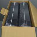 4 PCS Fabric Acoustic Panels,24''x12''x2'' Sound Proof Panels for Walls,Acoustic Wall Panels, Self-adhesive Soundproof Wall Panels for Echo Absorption for Home Studio Office (Black)