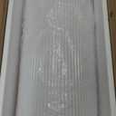 Metal Pleated Cylinder Pedestal Stands for Party, 3 Pieces Heavy Duty Round Cake Pedestal Stand Display Plinth Pillars Art Decor for Wedding Ceremony Birthday PartyMedium, White (XL:29.72"x14.17", L:23.82"x12.6", M:21.85"x11.02")