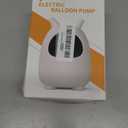 Balloon Pump Electric, SPLAKS Balloons Inflator Air Pump Portable Balloon Blower for Garland Arch, Party Decoration (White)
