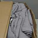 Bare Home Microfiber Duvet Cover Set - Ultra Soft Washed Microfiber - Queen Size - Linen-Like Look - Easy Care - Breathable Fabric - Our Softest Duvet Cover Set (Queen, Frost Grey) (04 - Frost Grey (No Comforter))