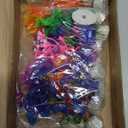 Yinder 17 Pcs Fish Tank Decorations, Include 11 Aquatic Plants and 6 Artificial Jellyfish, Colorful Fish Tank Plastic Plants Accessories for Aquarium Household and Office