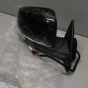 Right Passenger Side Mirror Fits 2014-2021 Jeep Grand Cherokee 2022 Grand Cherokee WK With Manual Folding Heated Turn Signal Mirror Memory Blind Spot Black Replace#68236932AB(13Pins)