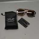 SOJOS Retro Trendy Aviator Polarized Sunglasses Men Women Vintage 70s Square Stylish Frame Sun Glasses SJ2283