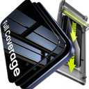 WSKEN Privacy Screen Protector for iPhone 17 Pro Max - Full Coverage Tempered Glass, 24 Anti Spy Private Screen, Auto Alignment Installation Tool, Full Edge Case Friendly Protector