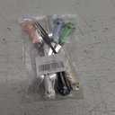 Cute Cat Paw Steel Forks, Dessert Forks, 3-Tine Portable Cocktail Salad Fruit Forks for Party Travel, Set of 6, 5.1 Inches