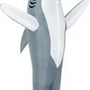 XYJKIDSES Inflatable Shark Costume for Kids, Funny Halloween Blow Up Costumes for Boys Girls Cosplay Party Suit