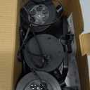 Snowflake Christmas Projector Lights Outdoor 2025 Upgraded Triple Head Snowflake Projector with Timer Waterproof LED Snowfall Projector for Holiday for Christmas Decoration