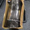 Bodum 12oz Brazil French Press Coffee Maker, High-Heat Borosilicate Glass, Black - Made in Portugal