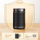 Dreo Space Heater, Portable Electric Heaters for Indoor Use with Thermostat, Digital Display, 1-12H Timer, Eco Mode and Fan Mode, 1500W PTC Ceramic Fast Safety Heat for Office Bedroom Home, Black