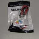 GELRHONR 10FT Cigarette Lighter Socket to O Ring Terminal,12V-24V 6mm Ring Eyelet Terminal to Female Cigarette Lighter Socket Extension Cable with 20A Fuse for Car Inverter Air Pump and DIY (3M)