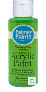Palmer Paints™ Lime Green Acrylic Paint