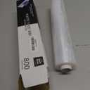 Plastic Food Wrap- 800 SQ. FT. BPA-Free, Includes Optional Slide Cutter, Extra Cling And No Mess, Clear