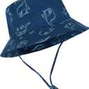 4 x Baby Sun Hat Toddler Bucket Hats Summer Sun Protective Kids Beach Hats Wide Brim Outdoor Camping Hat for Boys Girls