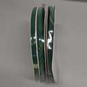 Pack Of 3 Ribbli Forest Green Velvet Ribbon 3/8 Inches Continuous 25 Yard Spool Forest Green Christmas Ribbon for Gift Wrapping Crafts Home Decor