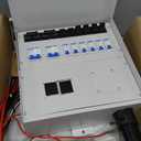 50A 10 Circuit Transfer Switch Kit with 2 Digital Display Energy Meter with SS2-50p Optional Power Inlet, IP 67 Waterproof, Pre-Wired, Transfer Switch Suitable for Indoor and Outdoor Use 