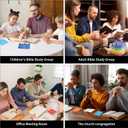 INSADA 56 Sets of Multicolored Christian Prayer Journals in Bulk small notepad 5.43 x 4.33 Spiral Notebooks with Matching Pens - inspirational Gifts,Church Members & Bible Study Groups