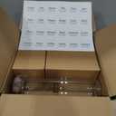 Glass Canisters Set of 10 for the kitchen, Glass Storage Container jars with Airtight Acacia Lid for Coffee Beans, Flour, Sugar, Rice and Spaghetti and etc