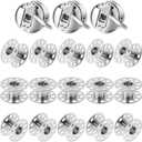 WILLBOND 3 Pcs Sewing Machine Bobbin Case and 15 Pcs Metal Sewing Machine Bobbins with Shuttle Holder for Craft, Suitable for Front Loading 15 Class Apparatus