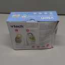 VTech Communications DM221 Audio Baby Monitor with up to 1,000 ft of Range, Vibrating Sound-Alert, Talk Back Intercom & Night Light Loop, White/Silver