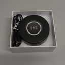 Indoor Camera with Clock and Wireless Charging, 1080P WiFi Cameras for Home, Security Camera with Motion Detection, Night Vision, Local & Cloud Storage,with APP (Classic) (Black)