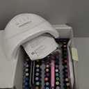 Phoenixy 71 Pcs Gel Nail Kit, 55 Colors Gel Nail Polish Kit with U V Light 5 Pcs Base and Top Coat Beginners Manicure Tools DIY Manicure Set Women's Valentine Gift Idea