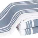 All-Clad Dual-Purpose Kitchen Towels: Highly Absorbent, Super Soft Long Lasting - 100% Cotton, 17"x30" Dish Towels for Cleaning & Drying Dishes, Pans, Glassware, or Countertops, (3-Pack), Indigo