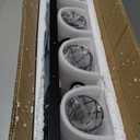 6-Light Vanity Light for Bathroom, Farmhouse Bathroom Light Fixtures Over Mirror, Rustic Black Wall Sconces with Cage Metal Shade for for Bathroom Bedroom, Hallway