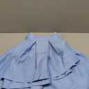 Window Valance for Kitchen Light Sky Blue Blackout Valances for Bedroom, Rod PocketPack of 1 Light Sky Blue  39" W x 20" L