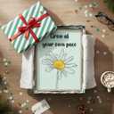 6Pcs Mental Health Canvas Wall Art Green Boho Psychology Therapy Print Artwork Inhale Exhale Inspirational Quotes Painting Pictures Wall Decor for Bedroom Office Home Decoration 12x16In Unframed (16L"x12W")