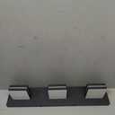 SineRise LED Modern Bathroom Vanity Light Fixtures (3-Light, 24-Inch), Matte Black Modern Acrylic Bathroom Wall Lighting Fixtures Over Mirror (Cool White 6000K) (3-Light, 24-Inch, Matte Black- Non-dimmable)