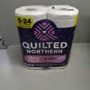 Quilted Northern Ultra Plush Toilet Paper, 6 Mega Rolls = 24 Regular Rolls, 3X Thicker*, 3 Ply Soft Toilet Tissue Pack Of 2