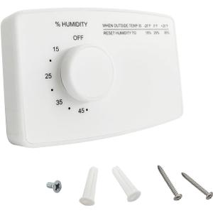 4655 Manual Digital Control Humidistat, Control Switch Plan for Whole Home Humidifier, Fit AprilAire 4655 4016 Also Replacement For Carrier 4363 Manual Humidistat