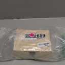 (1-Pack Unfinished Unpainted Wooden Box with Hinged Lid for Crafts DIY Storage Jewelry Plain Pine Box - Small 6.7"x5.1"x3.1"