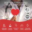 Heart Rhythm Support Supplement | Doctor-Developed | CoQ10, Magnesium & Vitamin C | Supports Normal Heartbeat & Cardiovascular Health | Vegan, Non-GMO | Made in USA | 60 Capsules – 30 Day Supply (EXP 01/31/27)