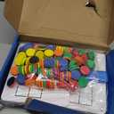 Magnetic Ten-Frame Set,Math Manipulative Games for Kids Toddlers,5 Dry Erase Paddles & 150 Math Counters,Addition & Subtraction Game,Counting Toys,Kindergarten Preschool Classroom Must Haves