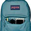 JanSport SuperBreak One Backpack - Durable, Lightweight Bag with 1 Main Compartment, Front Utility Pocket with Built-in Organizer, Premium Backpack, Emerald Pool