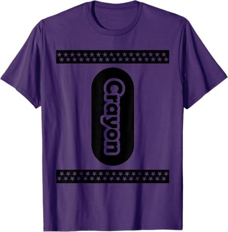 Pick Any Color Crayon Box Halloween Costume Couple & Group T-Shirt L