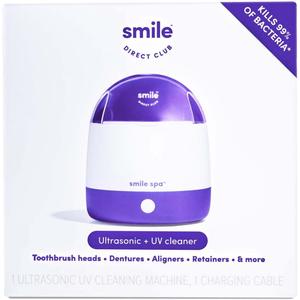 SmileDirectClub Smile Spa Ultrasonic and UV Cleaning Machine for Alingers, Retainers, Toothbrush Heads, and More