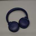 JBL Tune 510BT - Bluetooth headphones with up to 40 hours battery, microphone for call, foldable and comfortable, Android and iOs compatible (Blue)