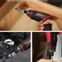 AVID POWER Electric Screwdriver Set Rechargeable 4V Cordless Screwdriver Kit with 44pcs Accessories, 5.65Nm Screw Gun, 5+1 Torque Setting, 2 Position Handle with LED Light