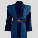 GOLDSTITCH Men Tunic Robe Knight Fancy Cool Cosplay Costume (L)
