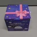 COOLNIGHT Night Light for Kids,93 Lighting+3 Films Kids Night Light Projector,Remote+Dimmable Star Projector,360 Ceiling Stars Glow in The Dark Stars,Christmas Gifts for 4 Year Old Boy Birthday Gift (Black)