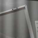 Clear Acrylic Dog Play Pen Indoor - 39 Inch 8-Panel Pet Enclosure for Small Dogs & Cats, Outdoor Use with Door, Easy Assemble & Cleaning