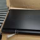 Huuger 63 Inch L Shaped Desk with Power Outlets and USB-C Port, Reversible Computer Desk, Larger Office Corner Gaming Desk, 0.95 Inch Thicker Desktop, Metal Frame, for Home Office, Study, Black