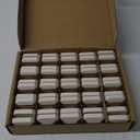 Ceramic Briquettes Grill Bricks Replacement 50 Piece Barbecue Briquettes Gas Grill Stones for Turbo, Nexgrill Gas Grills, Lava Rocks 2 x 2 inches