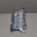 Deconovo Velvet Throw Pillow Covers 2x2 F Decorative Couch Pillow Covers for Living Room, Set of 2, Stone Blue