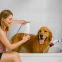 Faucet Hoses:Quick ConnectionNo Need Tools,Sink Hose,Bathing The Dog, Washing Vegetables etc(White connect, 66)