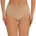 Women's Incontinence Underwear High Absorbency Leakproof Panties Washable High Waisted Hipster 3X-Large